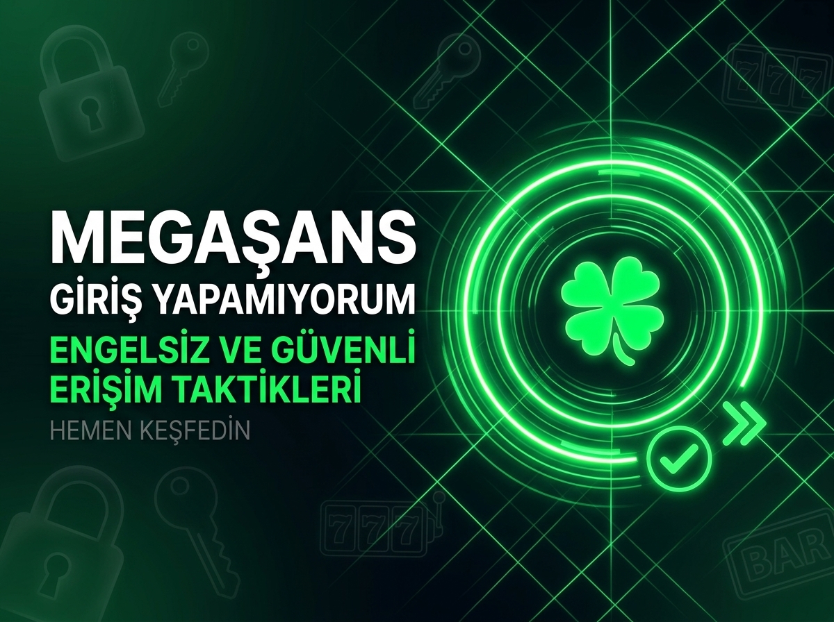 Megaşans engelsiz giriş sorunları için güvenli VPN ve DNS bağlantı ayarları şeması