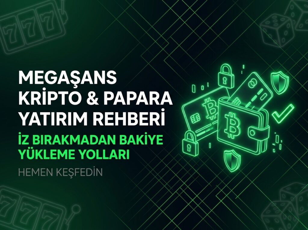 Megaşans platformundaki iz bırakmayan anonim kripto para ve hızlı Papara yatırım işlemlerini temsil eden 3D güvenli dijital cüzdan görseli